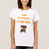 M'n hond heeft mijn beste slogan opgegeten t-shirt (Voorkant)