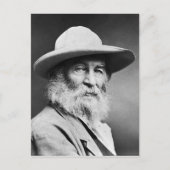 M'n kapitein. Walt Whitman Briefkaart (Voorkant)