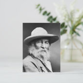 M'n kapitein. Walt Whitman Briefkaart (Staand voorkant)