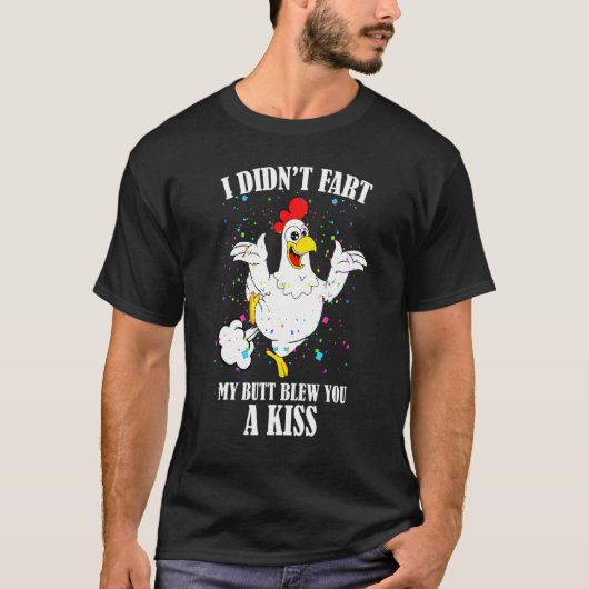 M'n kont heeft je een kus. t-shirt (Voorkant)
