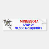 MN Land van 10.000 Bumpersticker (Voorkant)