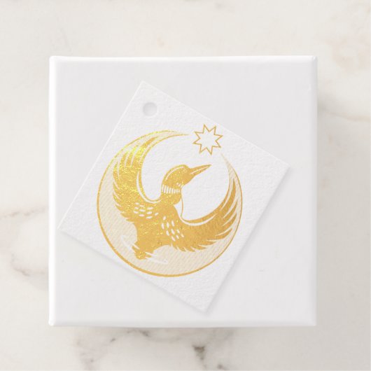 MN Loon Rising Bedankjes Labels (Met doos)