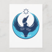 MN Loon Rising Briefkaart (Voorkant)