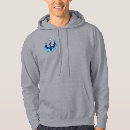 MN Loon Rising - MN Nice - Just say No to ICE Hoodie (Voorkant)