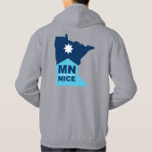 MN Loon Rising - MN Nice - Just say No to ICE Hoodie (Achterkant)