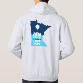 MN Loon Rising - MN trots, kracht, liefde en hoop Hoodie