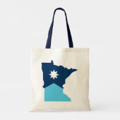 MN Loon Rising Tote Bag (Achterkant)