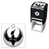 MN Loon Rising Zelfinktende Stempel (In situ)