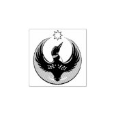 MN Loon stijgt Rubberstempel (Afrduk)