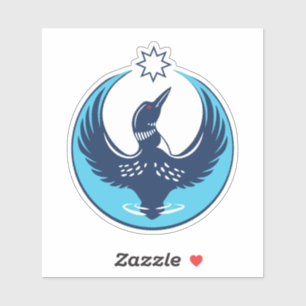MN Loon stijgt Sticker