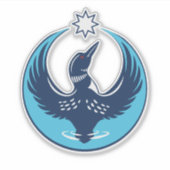 MN Loon stijgt Sticker (Voorkant)
