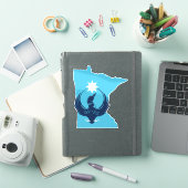 MN Loon stijgt Sticker (iPad Cover)