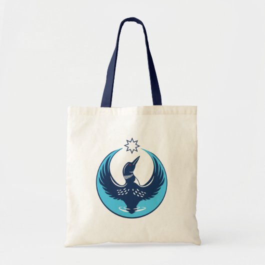 MN Loon stijgt Tote Bag (Voorkant)