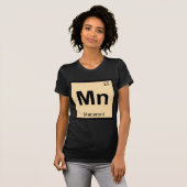 Mn - Macaroni Periodic Table Symbol T-shirt (Voorkant volledig)