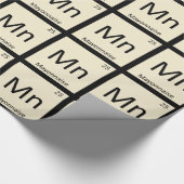 Mn - Mayonnaise Condition Chemistry Periodic Table Cadeaupapier (Hoek)