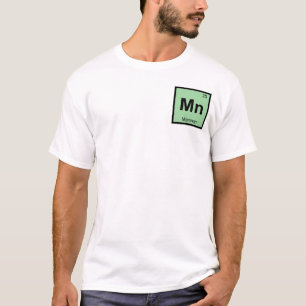 Mn - Memnon Grieks scheikunde Periodiek systeem sy T-shirt