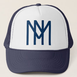MN-monogram Trucker Pet