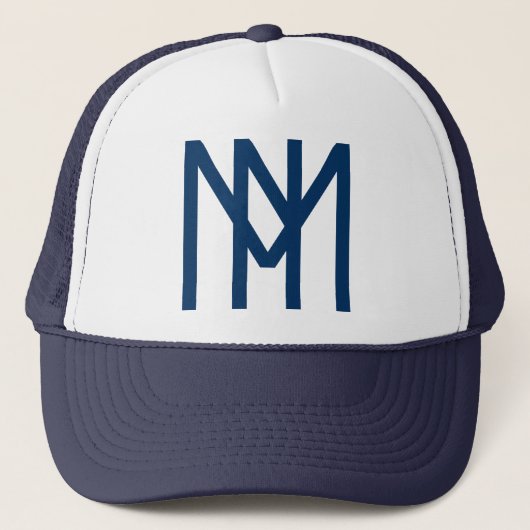 MN-monogram Trucker Pet (Voorkant)