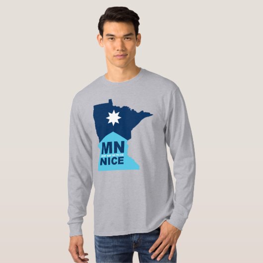 MN NICE T-SHIRT (Voorkant volledig)