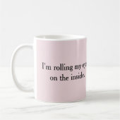 M'n ogen draaien koffiemok (Links)