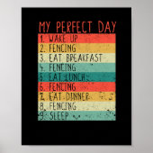 M'n perfecte dag met een coachenliefhebber. poster (Voorkant)