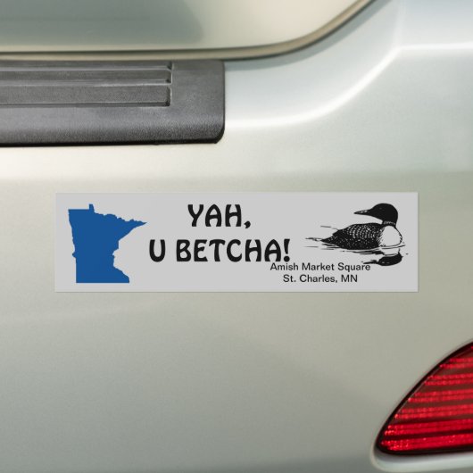 MN Pride Bumpersticker (Op auto)