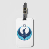 MN Rebel Loon Rising Bagage Label (Voorkant (verticaal))