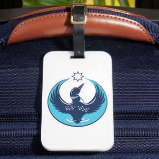 MN Rebel Loon Rising Luggage Tag Bagagelabel