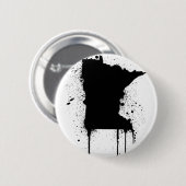 MN Splat#2 Ronde Button 5,7 Cm (Voorkant /achterkant)