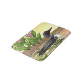 MN State Bird Flower Loon Lady Slipper Badmat (Gekanteld)