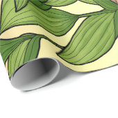 MN State Bird Flower Loon Lady Slipper Cadeaupapier (Rol Hoek)