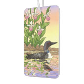 MN State Bird Flower Loon Lady Slipper Luchtverfrisser (Links)