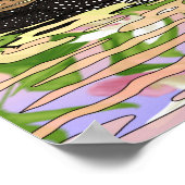 MN State Bird Flower Loon Lady Slipper Poster (Hoek)