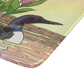 MN State Bird Flower Loon Lady Slipper Snijplank (Hoek)