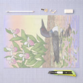 MN State Bird Flower Loon Lady Slipper Tissuepapier (Craft)