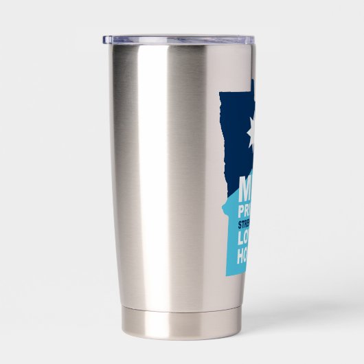 MN Strong  Geïsoleerde Drinkbeker (Rechts)