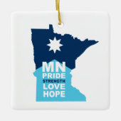 MN Strong  Keramisch Ornament (Voorkant)