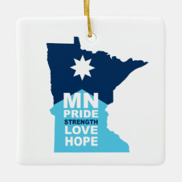 MN Strong Keramisch Ornament