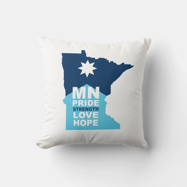 MN Strong  Kussen (Voorkant)