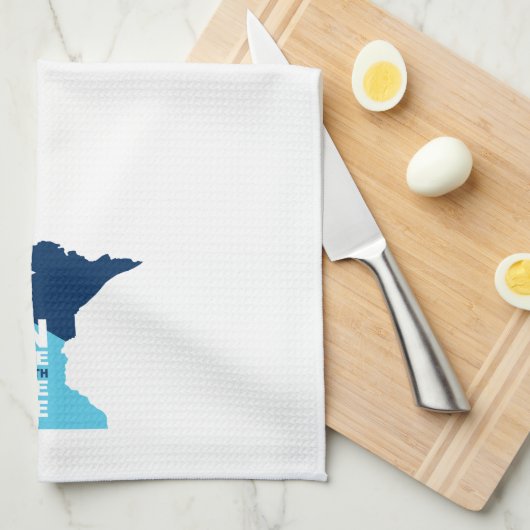 MN Strong  Theedoek (Quarter Fold)