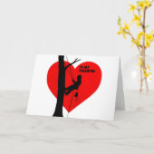 M'n Valentijn-boegplant Kaart (Gele Bloem)