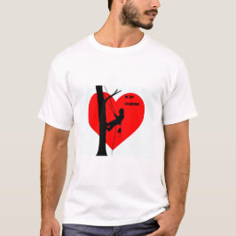 M'n Valentijn-boegplant T-shirt
