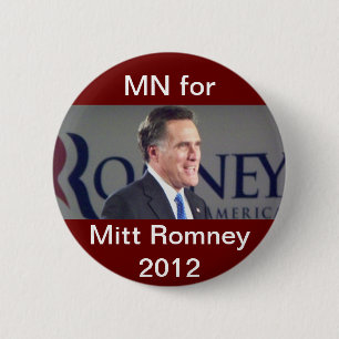 MN voor Mitt Romney 2012 Politieke Button