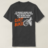 M'n vuile bike in m'n hoofd smerige fiets t-shirt (Design voorkant)