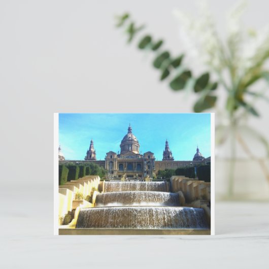 MNAC, Barcelona, Spanje Briefkaart (Staand voorkant)