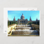 MNAC, Barcelona, Spanje Briefkaart (Voorkant / Achterkant)