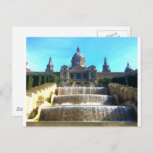 MNAC, Barcelona, Spanje Briefkaart (Voorkant / Achterkant)