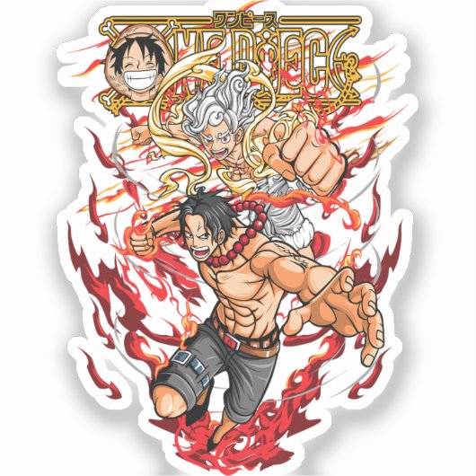 Mnagá One Piece Sticker (Voorkant)