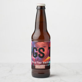 Mnat TV Channel Collectie 1 flesje Bier Etiket