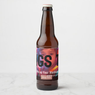 Mnat TV Channel Collectie 1 flesje Bier Etiket